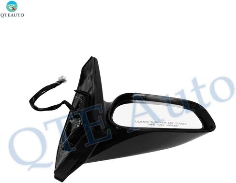 PM Auto Right Passenger Side Power Foldaway View Mirror Chrome/Convex+Warning Black Smooth 3H3P For 2003-2008 Toyota Matrix in Saudi Arabia