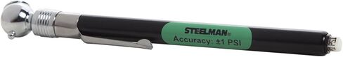 Steelman Tire Pressure Pencil Air Gauge for Automotive Maintenance, Reads Pressures from 5 to 50 PSI, Deflator Knob, Pack of 6 in Saudi Arabia