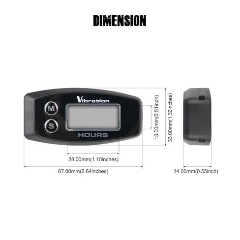 محرك وعداد ساعة رقمي، مناسب لجزازات العشب ومنفاخ الثلج والقوارب النارية بالمنشار، إلخ. in Kuwait