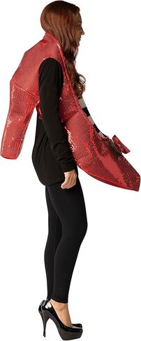 أحذية Rasta Imposta Ruby Red Slipper للهالوين أحذية بكعب عالٍ أزياء نسائية جديدة، مقاس واحد للبالغين in Saudi Arabia