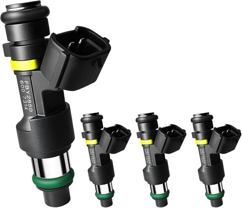 Set of 4 Upgraded Fuel Injectors Fit for Nissan:Nv200 2.0L 2013-2017,Sentra 2007-2012,Versa 2007-2012,Cube2009-2014, OEM # FBY2850,FJ056 in Kuwait
