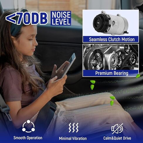 HVAC AC Compressor CO 29134C for GMC Yukon&Yukon XL 2015-2020/Sierra1500 2014-2019, Chevrolet Suburban & Tahoe 2015-2020/Cheyenne 2014-2018/Silverado1500 2014-2019,Cadillac Escalade 2015-2020 in Kuwait