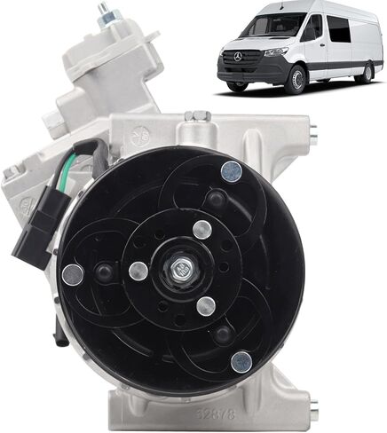 MUCO New AC Compressor with A/C Clutch AD-622 Fits for Ford Transit-150 Transit-250 Transit-350 2020 2021 2022 2023 3.5L V6 in Saudi Arabia