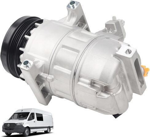 MUCO New AC Compressor with A/C Clutch AD-622 Fits for Ford Transit-150 Transit-250 Transit-350 2020 2021 2022 2023 3.5L V6 in Saudi Arabia
