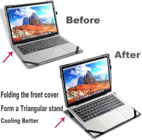 Protective Case Cover 16" Compatible with HP ProBook 465 G11 16 inch Laptop Notebook PC Sleeve Hard Carry Case in Saudi Arabia