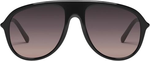 نظارة شمسية QUAY Chart Topper Aviator للنساء + حزمة مع مجموعة إكسسوارات للنظارات in Saudi Arabia