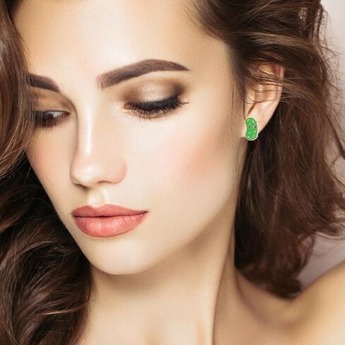 2 PCS Pickle Earrings for Women, Cute Pickle Jewelry, Fun Pickleball Earrings and Necklace, Unique Pickle Accessories for Everyday Wear, Lightweight and Comfortable Design in Kuwait