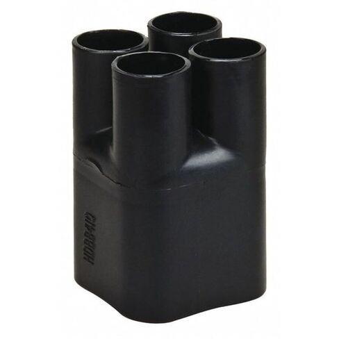 3M HDBB Heat Shrinkable Cable Breakout Boot HDBB-430-1-250, black, 4-way outlet in Saudi Arabia