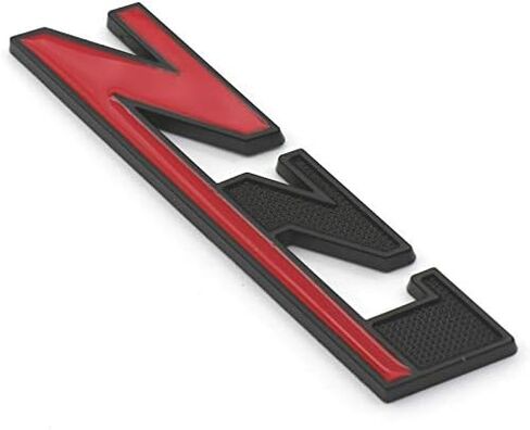 1x 5.1 inch Grille Z71 Emblem Replacement for GM Silverado Sierra TAHOE (Red/Black) in Saudi Arabia