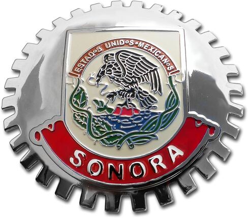 Sonora Mexico Grill Badge Mexican Emblem for Trucks and Cars in Saudi Arabia