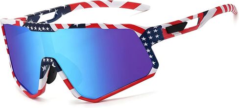 Polarized Sports Sunglasses Men Women, Outdoors UV Protection Sun glasses,Cycling Fishing Baseball Running Sunglasses in Kuwait