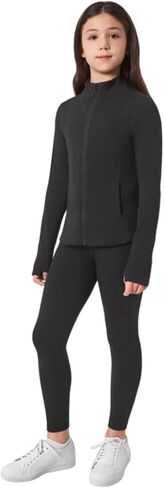 Mondetta Youth Girl's 2 Piece Active Set, Jacket and Legging in Saudi Arabia
