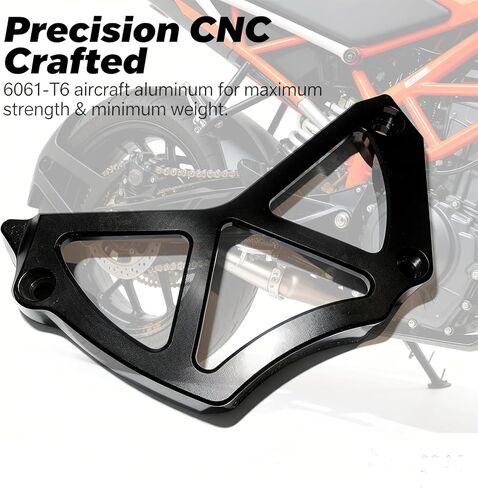 حافظة حماية لسلسلة غطاء ضرس أسود متوافقة مع KTM 690 Enduro R,790/890 Duke 2018 2019 2020 2021 2022 2023,790/890 Adventure S & R 2021-2023 in Kuwait