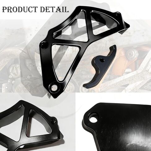 حافظة حماية لسلسلة غطاء ضرس أسود متوافقة مع KTM 690 Enduro R,790/890 Duke 2018 2019 2020 2021 2022 2023,790/890 Adventure S & R 2021-2023 in Kuwait