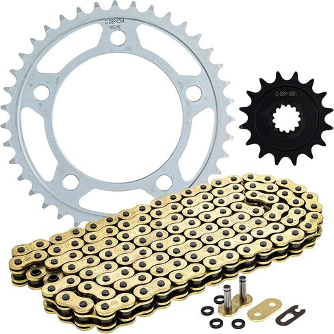 NICHE Drive Sprocket Chain Combo for Honda CTX700 NM4 Front 16 Rear 39 Tooth 520 X-Ring 120 Links in Saudi Arabia