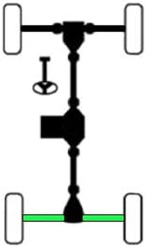 Monster XP Series Rear CV Axles for Honda Talon 1000R 2019-2021 Left & Right Telescoping Built Tough 4340 Chromoly Steel Direct Fit Factory Length with 4" of Travel in Kuwait
