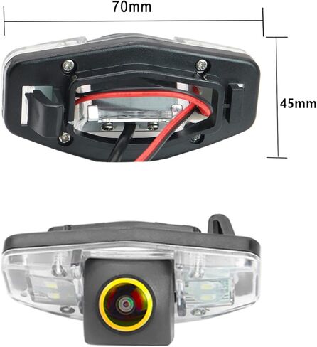 كاميرا الرؤية الخلفية للسيارة Honda Accord/Acura TSX/Pilot/Civic EK/Civic FD/Odyssey/Acura TSX CCD HD كاميرا وقوف السيارات العكسية المقاومة للماء AHD 1080P Night Vison Reverse Parking Cam in Kuwait