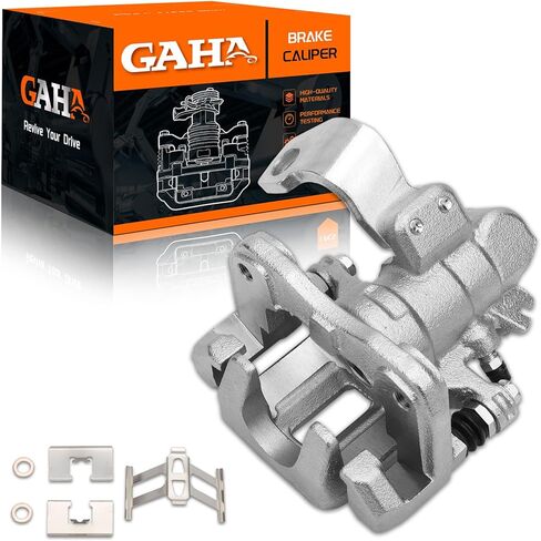 GAHA 19B3298 19B3299 Rear Left & Right Brake Calipers w/Bracket for 2006-2011 Acura CSX, 2013-2018 Acura ILX, for 2006-2015 Honda Civic in Kuwait