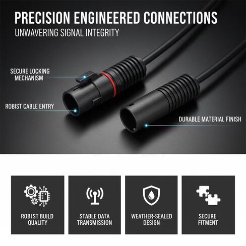 أجهزة استشعار تآكل وسادة الفرامل الأمامية 34351164371 والخلفية 34351164372 تناسب BMW E46 Series 323Ci 2000، 323i 1999-2000، 325Ci 2001-2006، 325i 2001-2005، 328Ci 2000، 328i 1999-2000، مجموعة مكونة من قطعتين in Kuwait