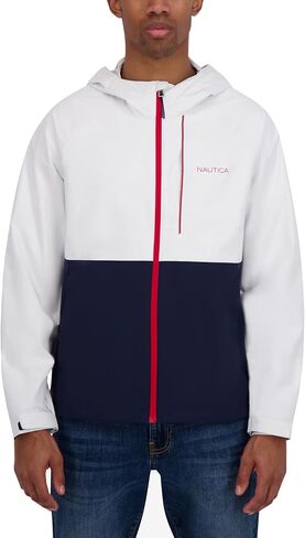 Nautica Men's Lightweight Sailing Jacket – Waterproof & Windproof, Breathable in Kuwait