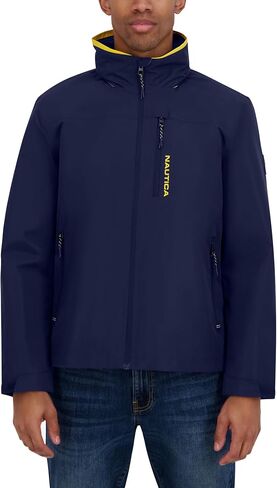 Nautica Men's Lightweight Sailing Jacket – Waterproof & Windproof, Breathable in Saudi Arabia