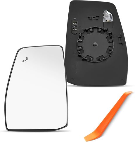 Driver Side Heated Mirror Compatible with Ford Transit 150 250 350 2020-2023, Left Side Mirrors Replacement Glass, Upper in Kuwait