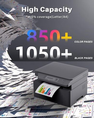 INK4U متوافق مع خراطيش حبر 215A 4 عبوات بديلة لخراطيش حبر HP 215A hp215a W2310A للعمل مع طابعة HP Color LaserJet Pro MFP M183fw M182nw M183fdw M155dw M155nw (4 عبوات) in Kuwait