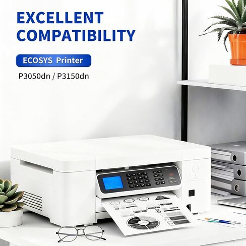 خرطوشة حبر TK3172 بديلة متوافقة مع كيوسيرا TK-3172 TK 3172 1T02T80US0 تعمل مع ECOSYS P3050dn P3150dn (4 عبوات، أسود) in Saudi Arabia