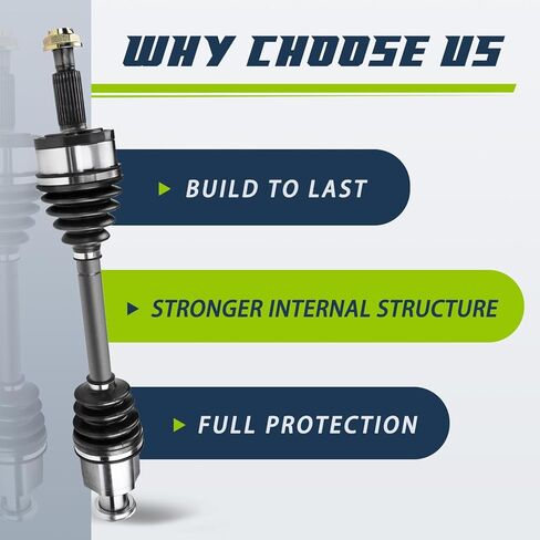 [AWD] محور السيرة الذاتية للسائق الأمامي متوافق مع 2005-2020 كرايسلر 300، 2005-2008 دودج ماغنوم، 2007-2020 دودج تشارجر، 2017-2020 دودج تشالنجر 60-3557 in Kuwait