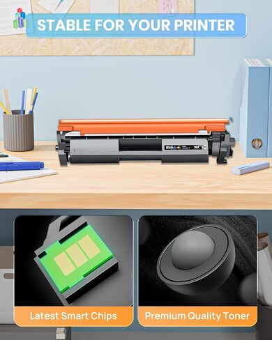 استبدال خرطوشة الحبر E-Z Ink 30X لخرطوشة الحبر الأسود 30X CF230A CF230X المتوافقة مع طابعة سلسلة M227fdw M203dw M227fdn M203dn M227sdn M203d M227 M203 (أسود، عبوتان) in Kuwait
