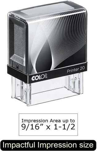 Paid Self-Inking Stamp – 9/16" x 1-1/2" Impression | Office Stock Rubber Stamp | Available in Red, Blue, Black, Green, Purple Ink | Fast, Clean, Re-Inkable in Kuwait