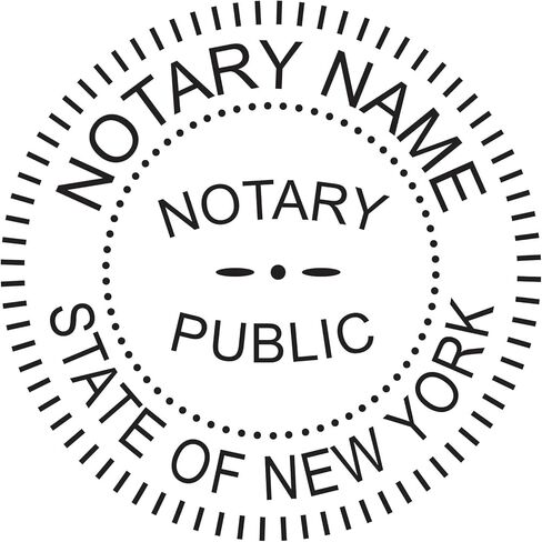 New York Notary Seal Embosser | Premium (Pink) in Saudi Arabia