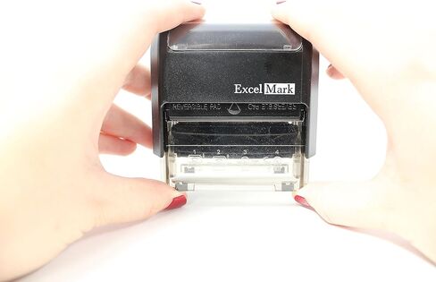 ExcelMark Self Inking Address Stamp - Style 298 in Saudi Arabia
