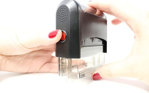 ExcelMark Self Inking Address Stamp - Style 298 in Saudi Arabia