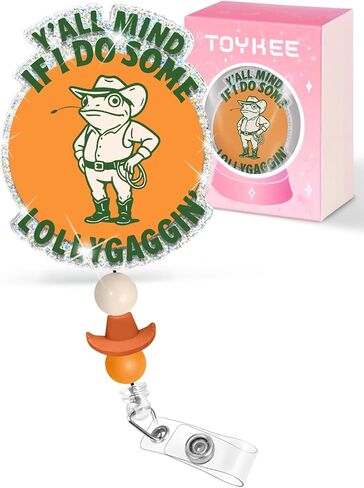 Nurse Badge Reel Retractable - Funny Pharmacy Cat Medicine Badge Reel Holder with Alligator Clip, Gift for Nurse Office Worker Medical Student ID Accessories in Saudi Arabia