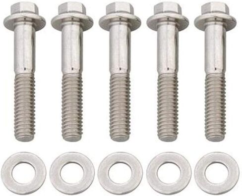 ARP 624-2000 Stainless Steel 7/16-14" RH Thread 2.000" UHL 6-Point Bolt with 1/2" Socket and Washer, (Set of 5) in Kuwait