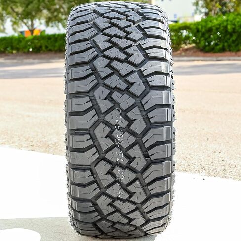 Arisun Aresta R/T ZG07 إطار شعاعي للشاحنة الخفيفة للطرق الوعرة والطين لجميع التضاريس - LT285/75R18 285/75/18 285/75-18 129/126Q نطاق التحميل E LRE 10 طبقات BSW جدار جانبي أسود in Kuwait