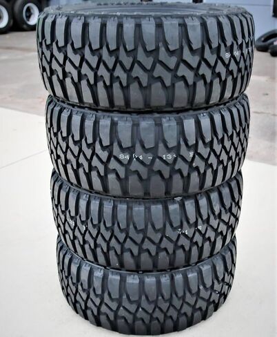 مجموعة من 2 (اثنين) Evoluxx Rotator M/T Mud Off-Road Light Truck Radial Tires-37X13.50R26LT 37X13.50X26 37X13.50-26 114Q نطاق التحميل E LRE 10-Ply BSW جدار جانبي أسود in Saudi Arabia