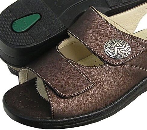 صندل Fidelio النسائي Hallux Fabia Bunion Relief قابل للتعديل 33601 (ماروني) عرض واسع (36 M) in Saudi Arabia