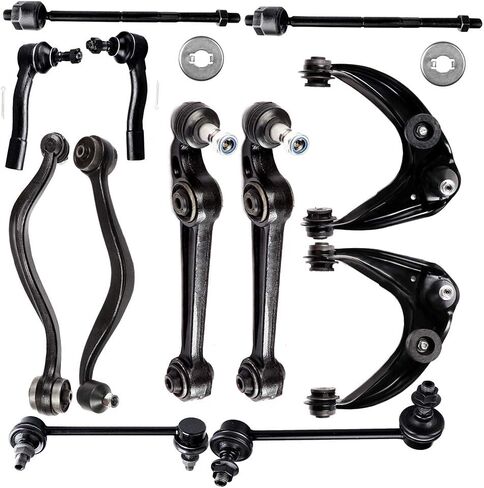 ALEGE 12Pcs Front Suspension Kit,Fit for Mazda 6 2.3L 2003 2004 2005 2006 2007 for Mazda 6 3.0L 2006 2007,Front Lower Control Arm And Ball Joint Outer Tie Rod End in Saudi Arabia
