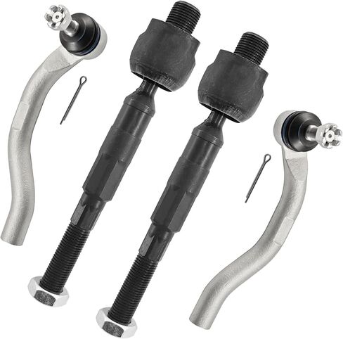 10pcs Suspension Kit for Honda Civic 2006-2011, Front Lower Control Arms with Bushings Assembly Sway Bar Links Inner and Outer Tie Rod Ends in Saudi Arabia