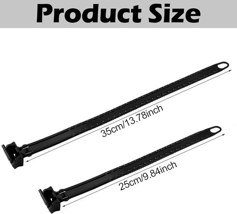 8 Pcs Cradle Ratchet Strap Kit Bike Rack Straps 2 Sizes Adjustable Bike Wheel Stabilizer Straps for Roof Hitch Mount Bikes Carriers, Black in Kuwait