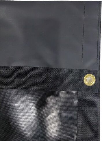 Carolina Tarps 7’ x 18’ Waterproof 18oz Vinyl Dump Truck Tarp - Heavy Duty PVC, Universal Fit in Saudi Arabia
