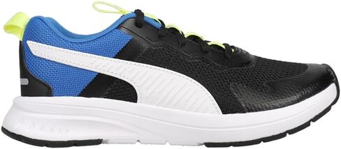 PUMA Kids Boys Evolve Run Mesh Lace Up Sneakers Shoes Casual - Black in Saudi Arabia