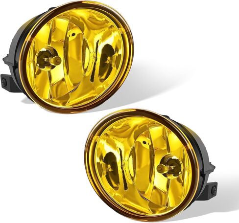 HSMOTHEV Fog Lights Assembly Compatible With Nissan 2004 2005 2006 2007 Titan 2004 2005 2006 2007 Armada, Black Housing With 880-12V27W Halogen bulbs and bracket Smoked Color in Saudi Arabia