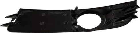Garage-Pro Fog Light Trim SET Compatible with Audi A6 2006-2008, A6 Quattro 2005-2008 Front, Driver and Passenger Side, For Models Without S-Line Package, Black in Saudi Arabia