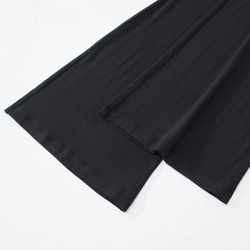 Women's High-Waisted Slightly Flared Breathable Elastic Trousers in Saudi Arabia