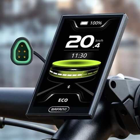 BAFANG 3.5in eBike Display DPC18 for BBS01B BBS02B BBSHD Mid Motor 0-9 Pedal Assist Levels eBike Computer Display with Automatic Backlight UART Protocol in Saudi Arabia