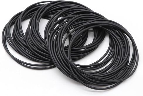 10pcs NBR O Ring Gasket Thickness CS 3mm OD 9~150mm Nitrile Rubber Round Type Corrosion Oil Resist Sealing Washer Black(OD 9mm ID 3mm) in Saudi Arabia