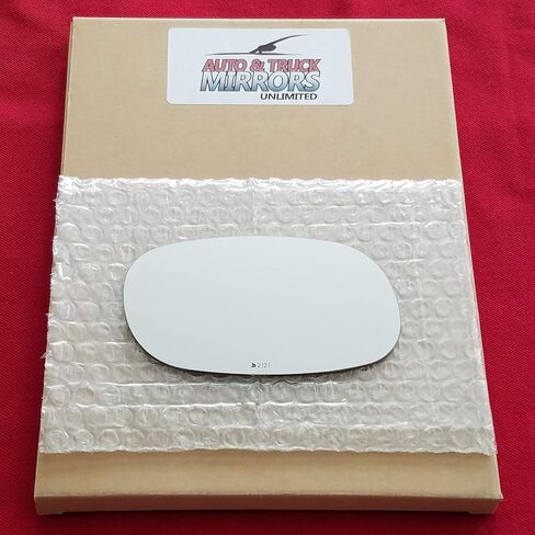 Mirror Glass Replacement + Silicone Adhesive for 1970-1977 Pontiac Firebird Passenger Side - Manual (1971 1972 1973 1974 1975 1976 70 71 72 73 74 75 76 77) in Saudi Arabia